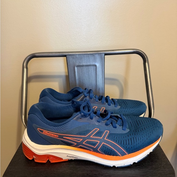 ASICS Gel Pulse 12 Running Shoes Blue Orange Women’s Size 8.5 Athletic Sneakers - Picture 4 of 13